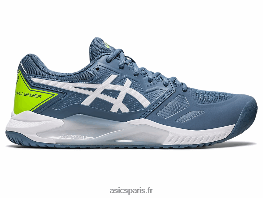 Hommes Asics gel-challenger 13 BXL8B2172 bleu acier/blanc