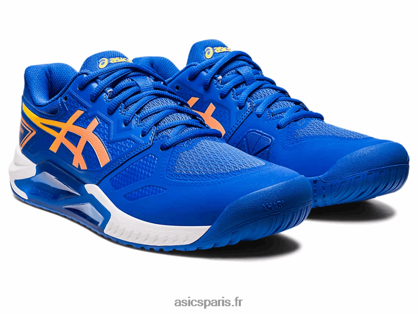 Hommes Asics gel-challenger 13 BXL8B269 bleu thon/pêche soleil