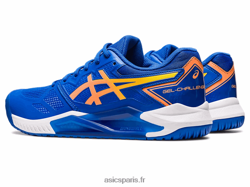 Hommes Asics gel-challenger 13 BXL8B269 bleu thon/pêche soleil