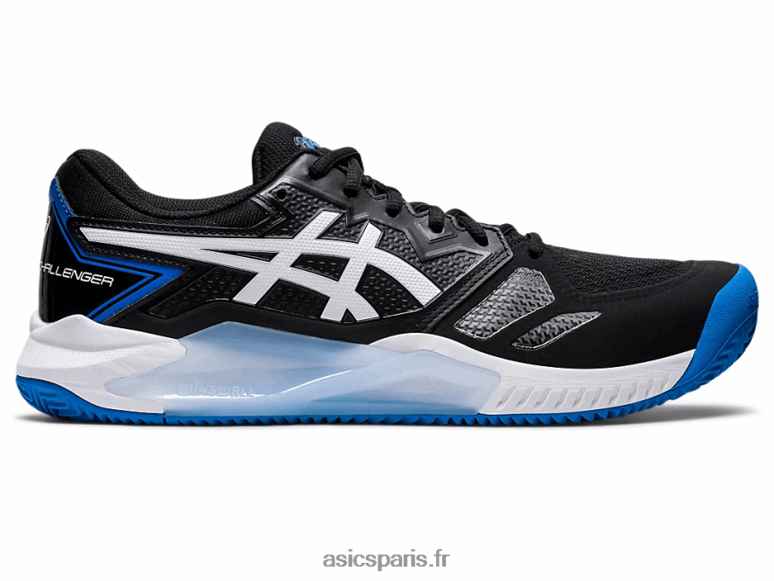 Hommes Asics gel-challenger 13 argile BXL8B21129 noir/bleu électrique