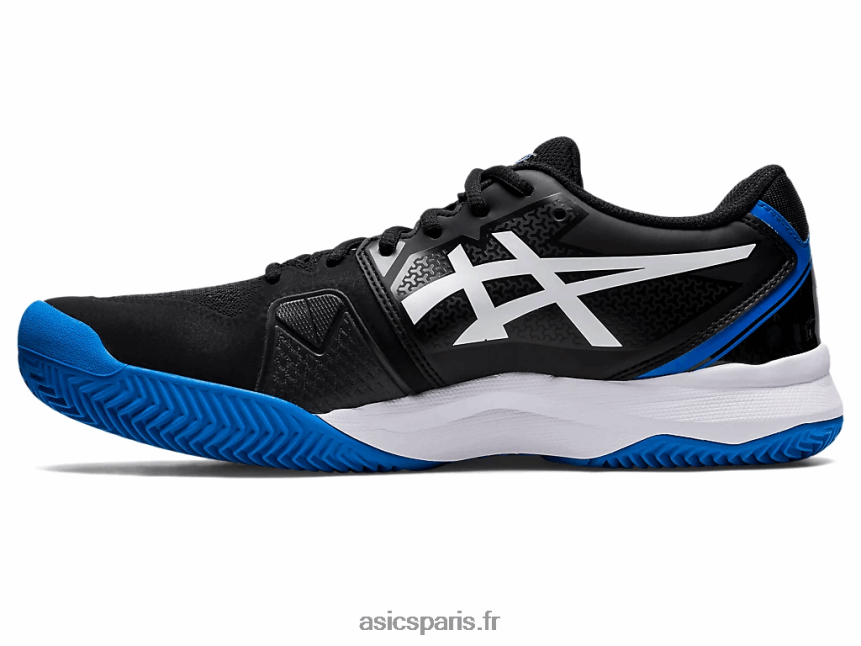 Hommes Asics gel-challenger 13 argile BXL8B21129 noir/bleu électrique