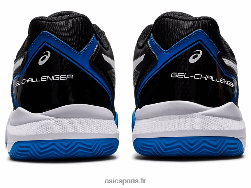 Hommes Asics gel-challenger 13 argile BXL8B21129 noir/bleu électrique