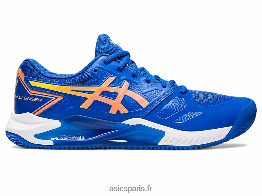 Hommes Asics gel-challenger 13 argile BXL8B2138 bleu thon/pêche soleil