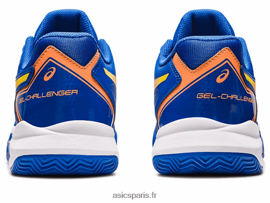 Hommes Asics gel-challenger 13 argile BXL8B2138 bleu thon/pêche soleil