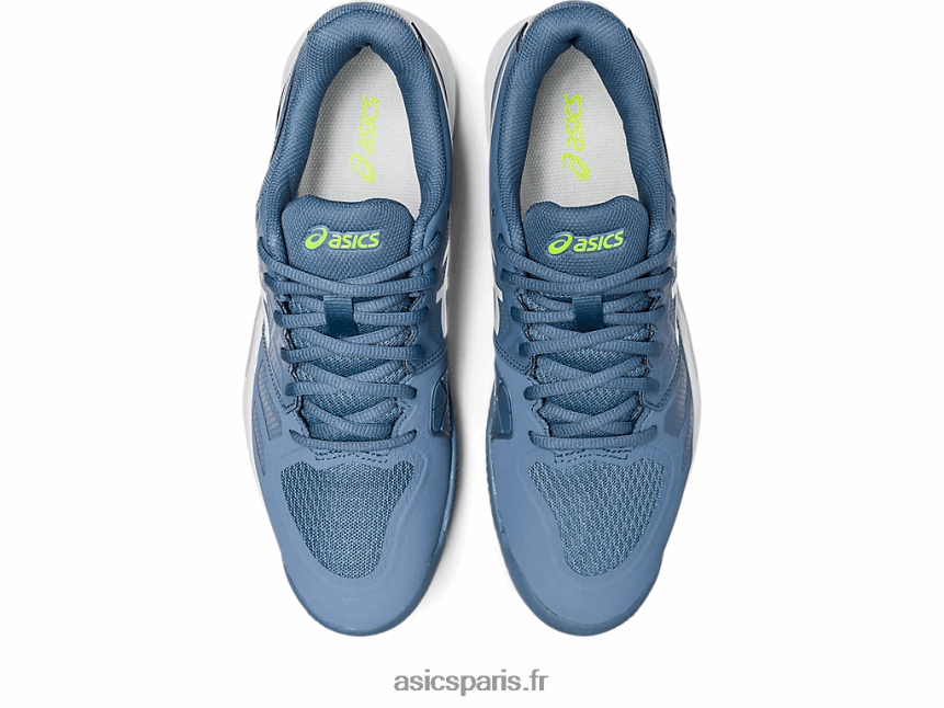 Hommes Asics gel-challenger 13 argile BXL8B2430 bleu acier/blanc