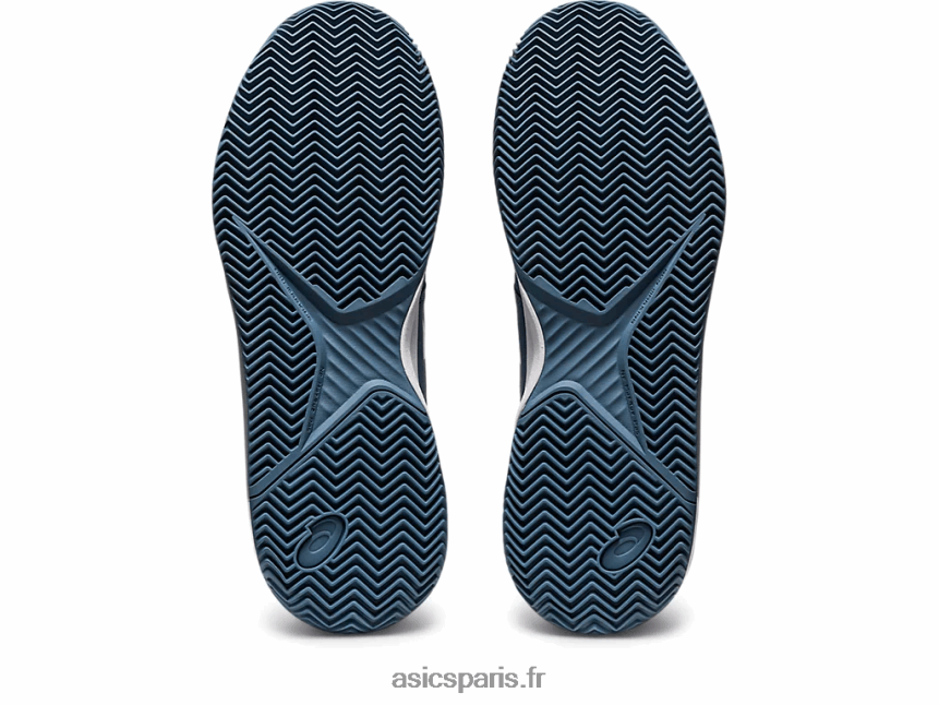 Hommes Asics gel-challenger 13 argile BXL8B2430 bleu acier/blanc