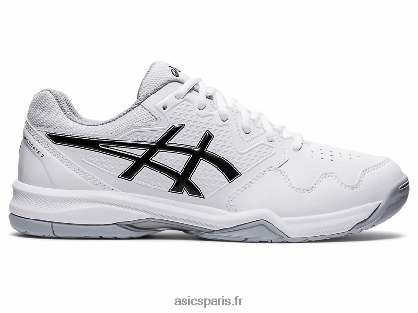 Hommes Asics gel-dédié 7 BXL8B21771 blanc noir