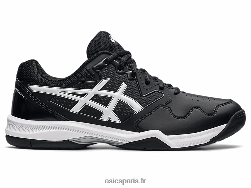 Hommes Asics gel-dédié 7 BXL8B21773 noir blanc