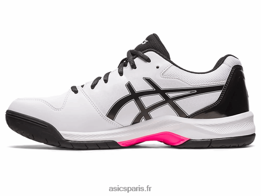 Hommes Asics gel-dédié 7 BXL8B2517 blanc/rose vif