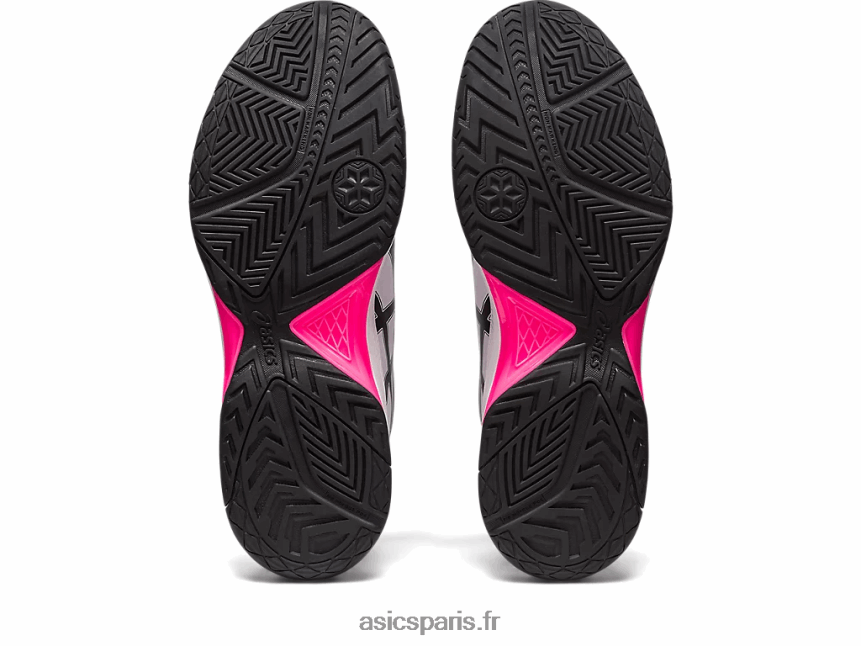 Hommes Asics gel-dédié 7 BXL8B2517 blanc/rose vif