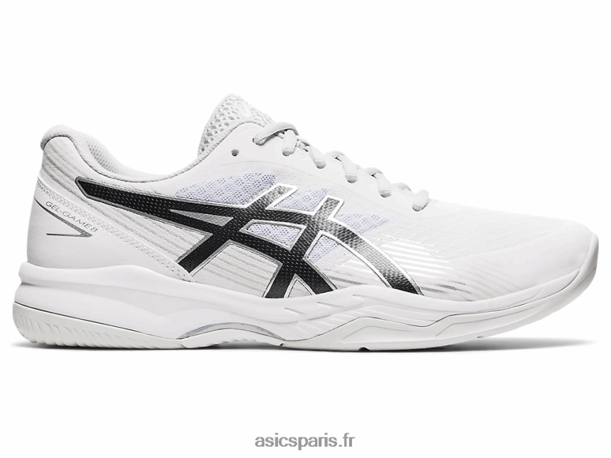 Hommes Asics gel-jeu 8 BXL8B21944 blanc noir