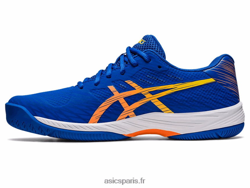 Hommes Asics gel-jeu 9 BXL8B297 bleu thon/pêche soleil