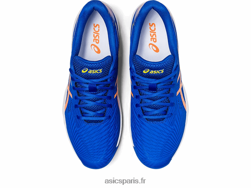 Hommes Asics gel-jeu 9 BXL8B297 bleu thon/pêche soleil