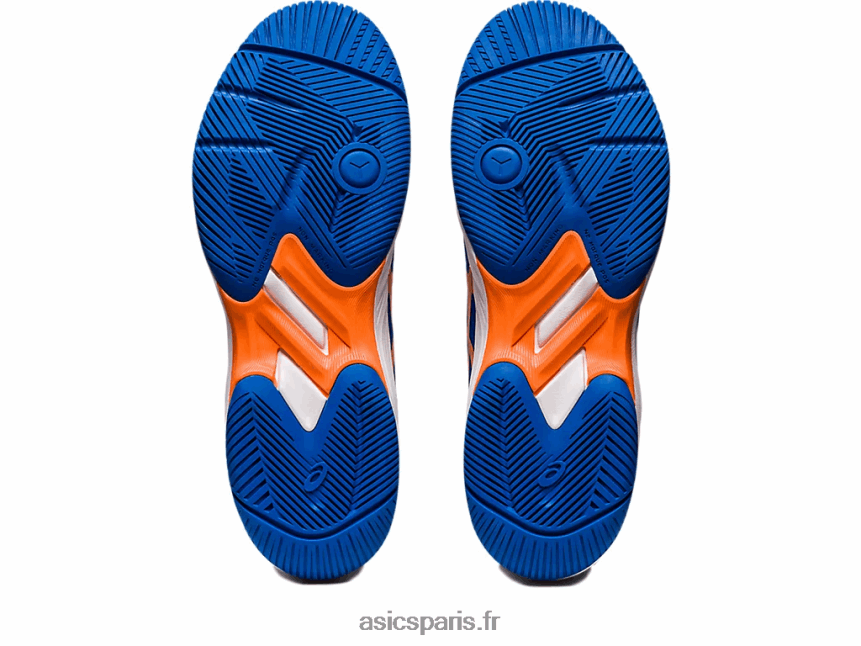 Hommes Asics gel-jeu 9 BXL8B297 bleu thon/pêche soleil