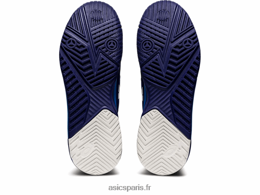 Hommes Asics gel-résolution 8 BXL8B21165 bleu marine/blanc