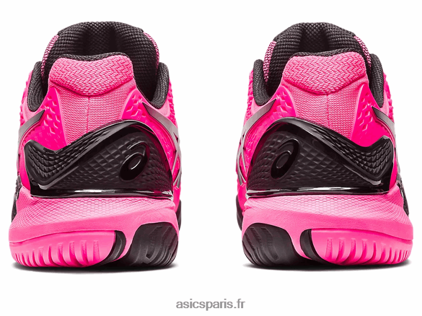 Hommes Asics gel-résolution 9 BXL8B245 rose vif/noir