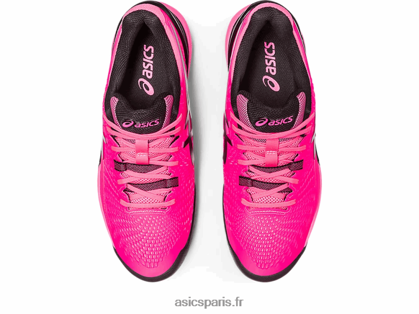 Hommes Asics gel-résolution 9 BXL8B245 rose vif/noir