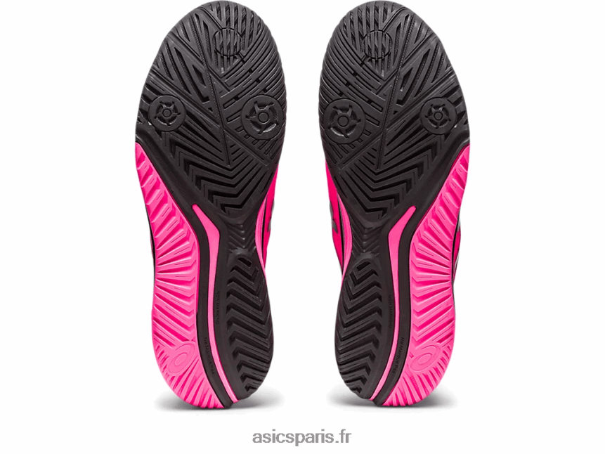 Hommes Asics gel-résolution 9 BXL8B245 rose vif/noir