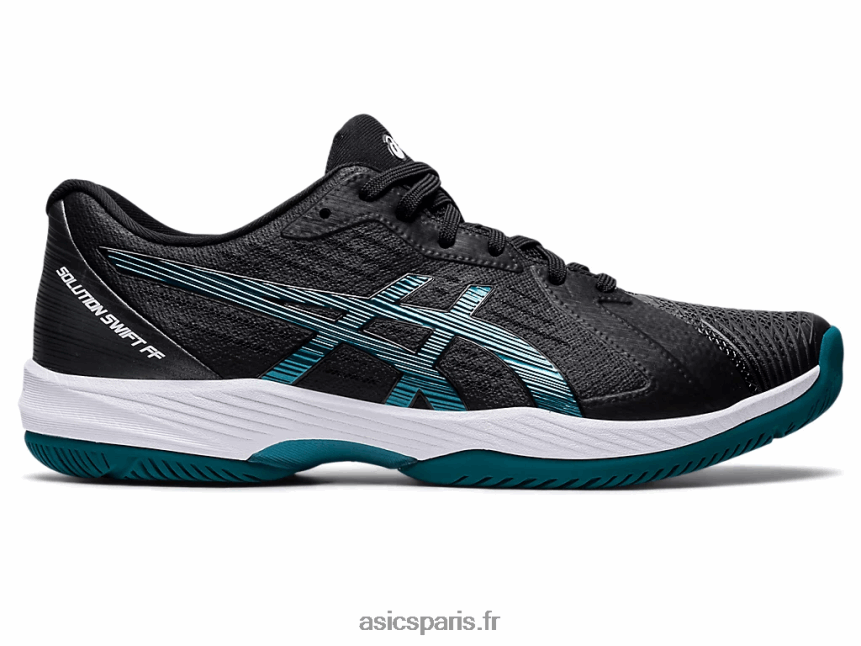 Hommes Asics solution rapide ff BXL8B21123 noir/pin brumeux