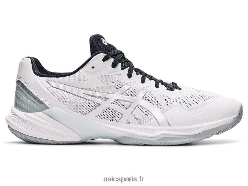 Hommes Asics ciel élite ff 2 BXL8B21867 blanc/argent pur