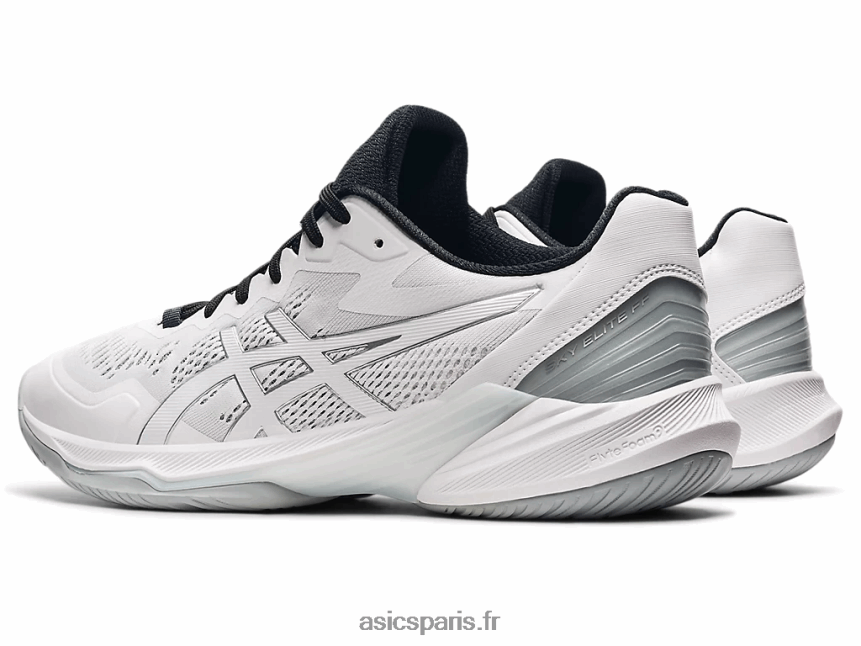 Hommes Asics ciel élite ff 2 BXL8B21867 blanc/argent pur