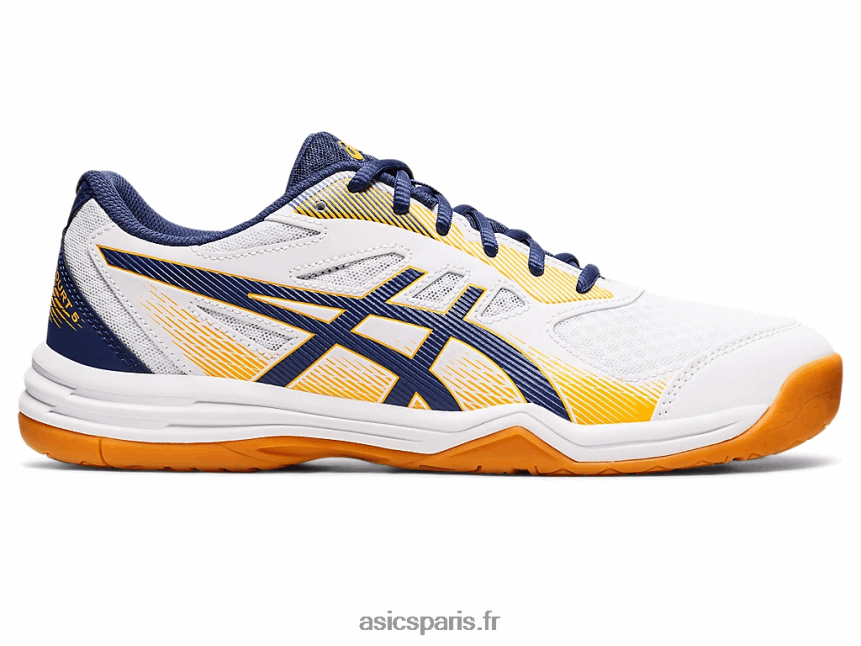 Hommes Asics en cour 5 BXL8B21158 blanc/océan profond
