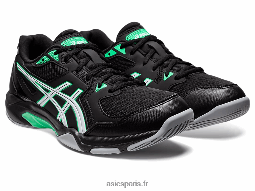 Hommes Asics gel-fusée 10 BXL8B21150 noir/nouvelle feuille