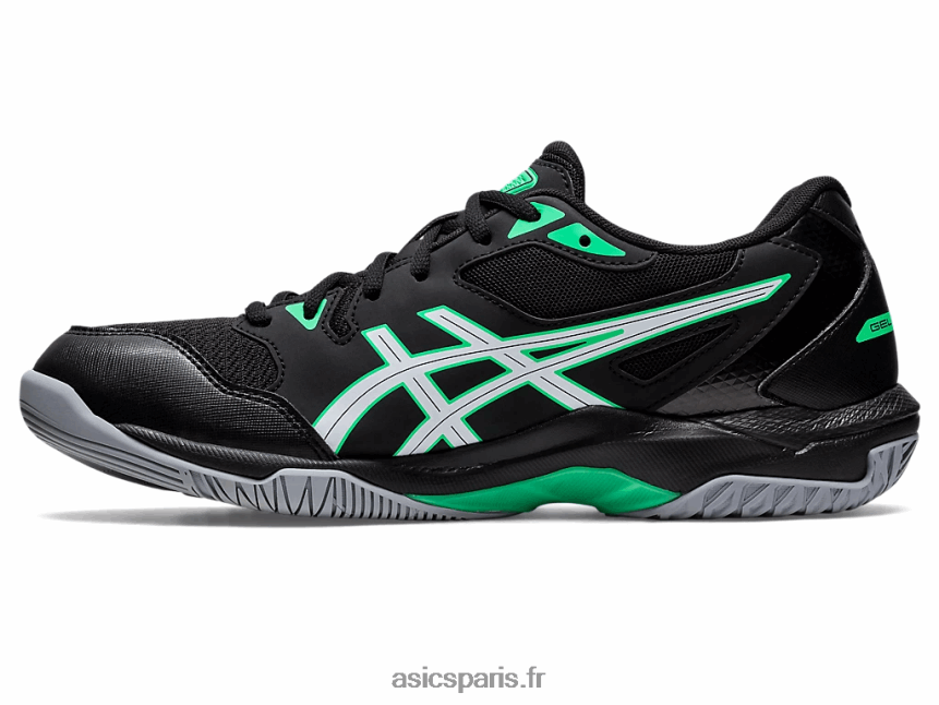 Hommes Asics gel-fusée 10 BXL8B21150 noir/nouvelle feuille