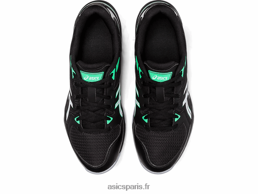 Hommes Asics gel-fusée 10 BXL8B21150 noir/nouvelle feuille