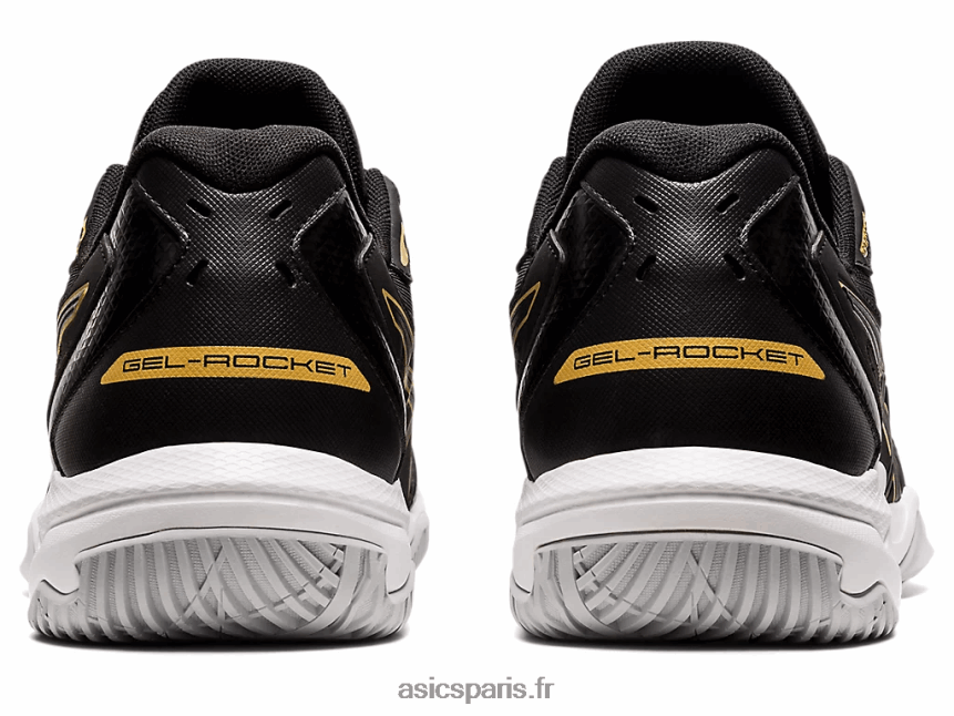 Hommes Asics gel-fusée 10 BXL8B21888 noir/or pur