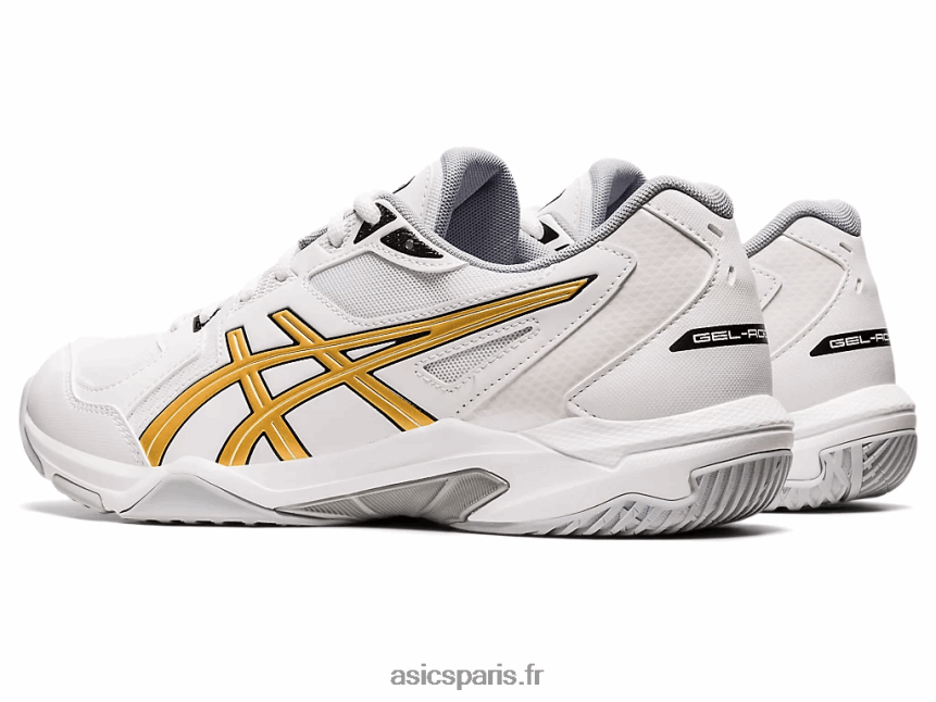 Hommes Asics gel-fusée 10 BXL8B21890 or blanc/pur