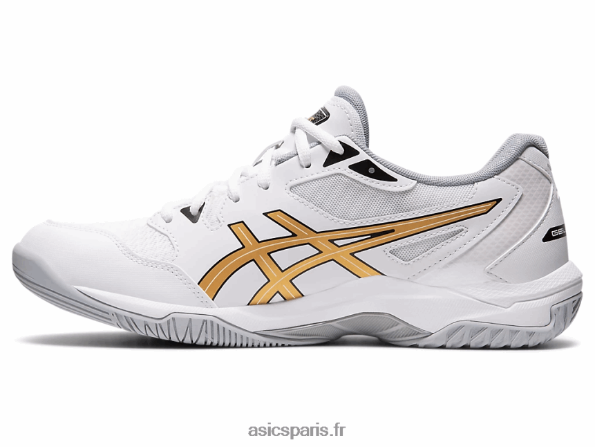 Hommes Asics gel-fusée 10 BXL8B21890 or blanc/pur