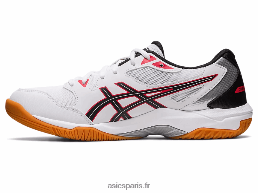 Hommes Asics gel-fusée 10 BXL8B231 blanc/rouge classique