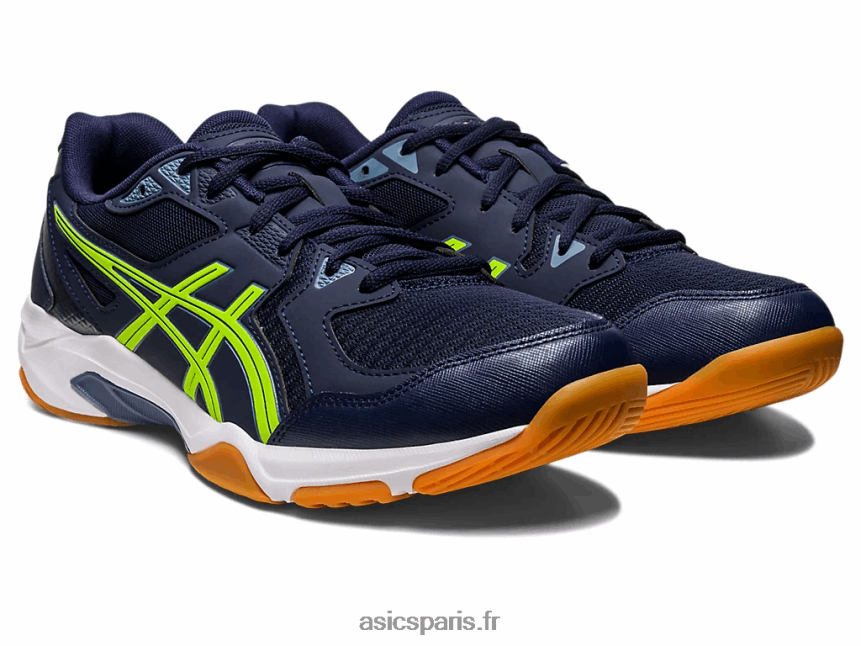 Hommes Asics gel-fusée 10 BXL8B2407 minuit/vert danger