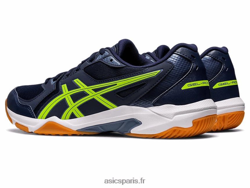 Hommes Asics gel-fusée 10 BXL8B2407 minuit/vert danger