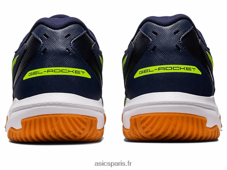 Hommes Asics gel-fusée 10 BXL8B2407 minuit/vert danger