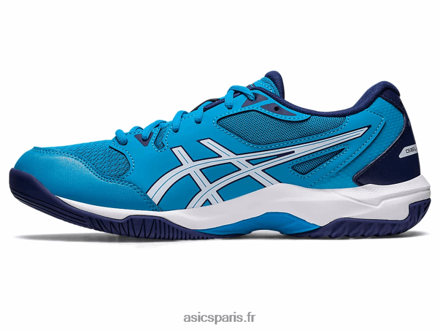 Hommes Asics gel-fusée 10 BXL8B2461 bleu île/blanc