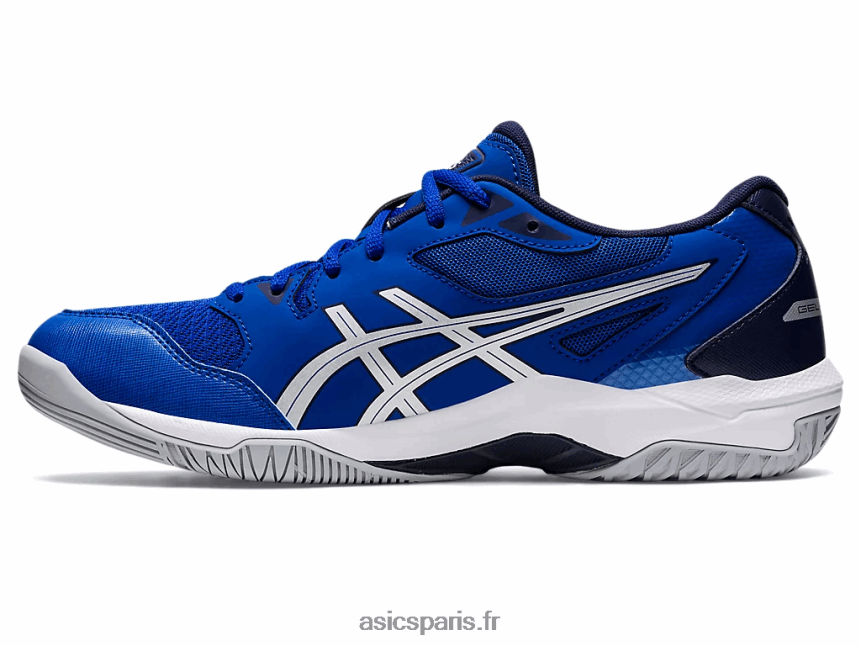 Hommes Asics gel-fusée 10 BXL8B2897 bleu/argent pur