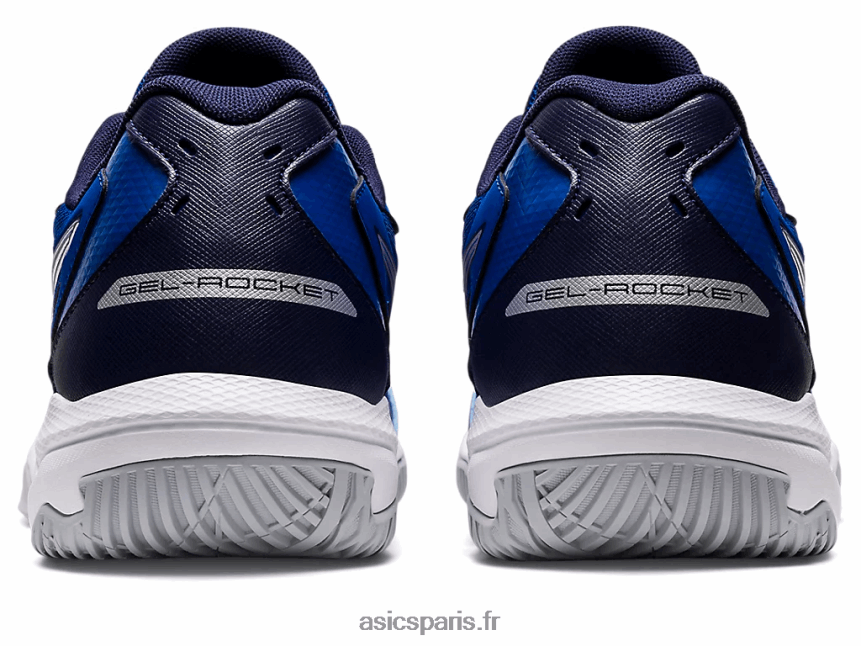 Hommes Asics gel-fusée 10 BXL8B2897 bleu/argent pur