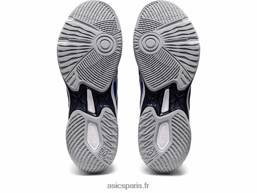 Hommes Asics gel-fusée 10 BXL8B2897 bleu/argent pur