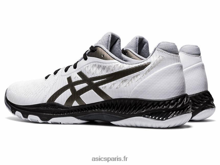 Hommes Asics netburner balistique ff 2 BXL8B21872 blanc/bronze