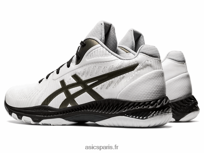 Hommes Asics netburner balistique ff mt 2 BXL8B22066 blanc/bronze