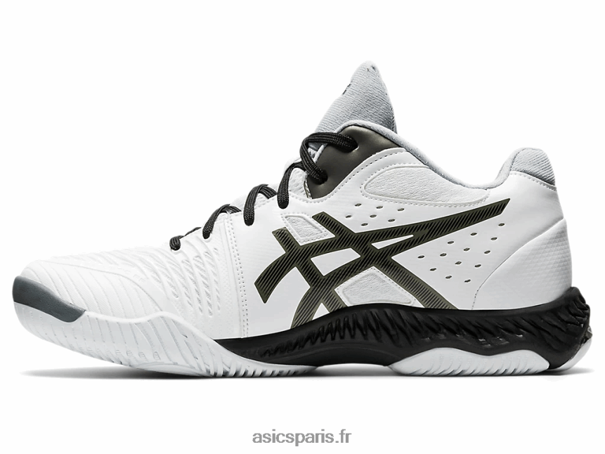 Hommes Asics netburner balistique ff mt 2 BXL8B22066 blanc/bronze