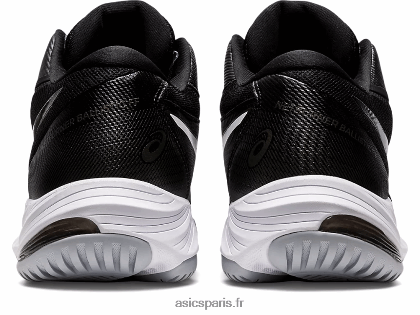 Hommes Asics netburner balistique ff mt 3 BXL8B21030 noir blanc
