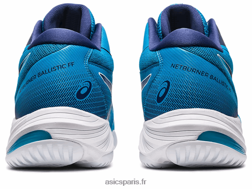 Hommes Asics netburner balistique ff mt 3 BXL8B2558 bleu île/bleu indigo