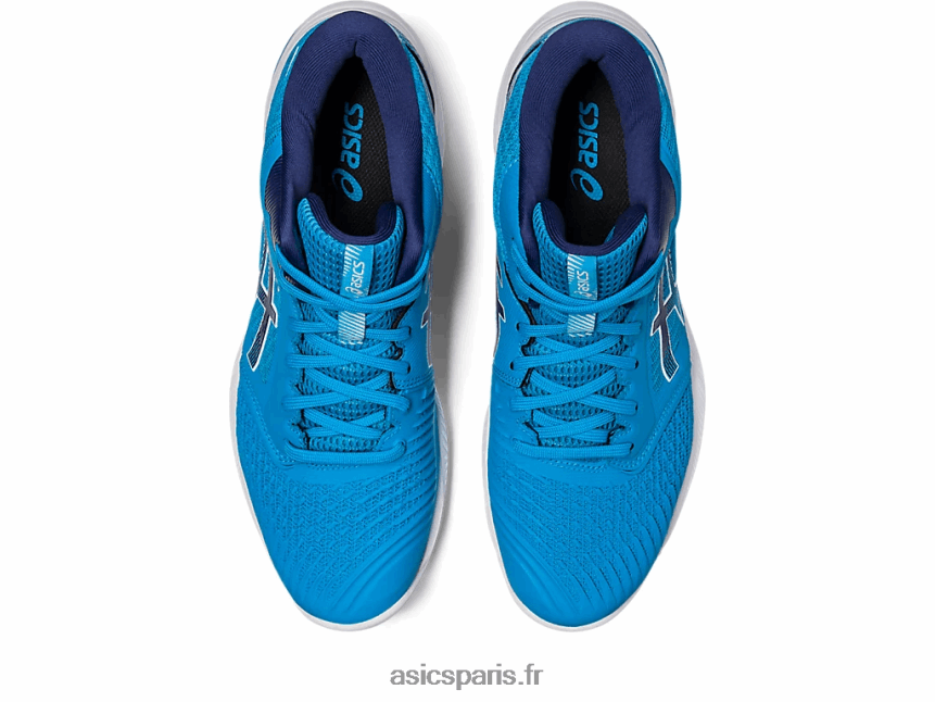 Hommes Asics netburner balistique ff mt 3 BXL8B2558 bleu île/bleu indigo