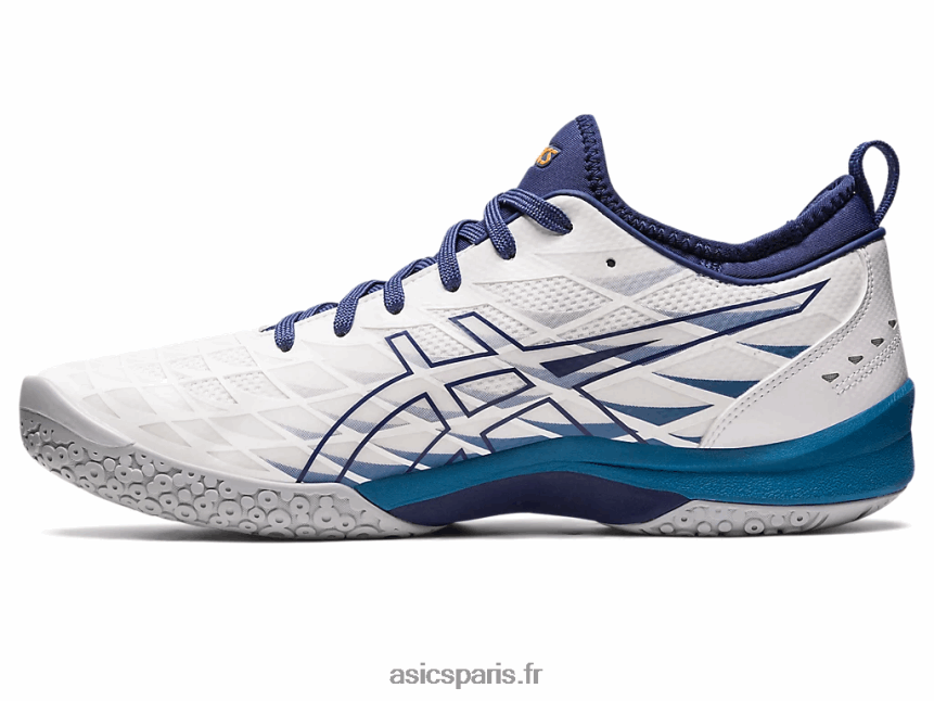 Hommes Asics souffle ff 3 BXL8B21134 blanc/océan profond