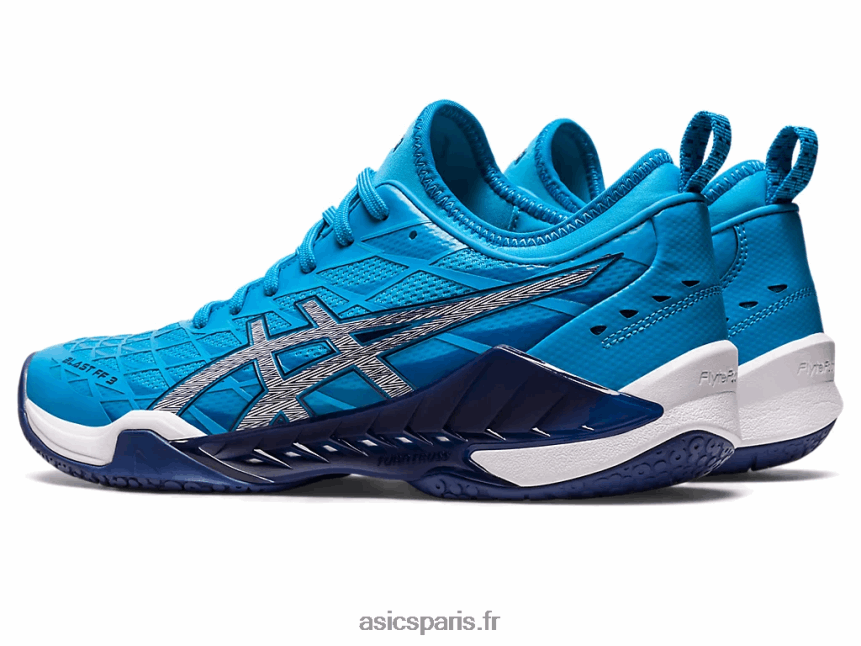 Hommes Asics souffle ff 3 BXL8B2573 bleu île/bleu indigo