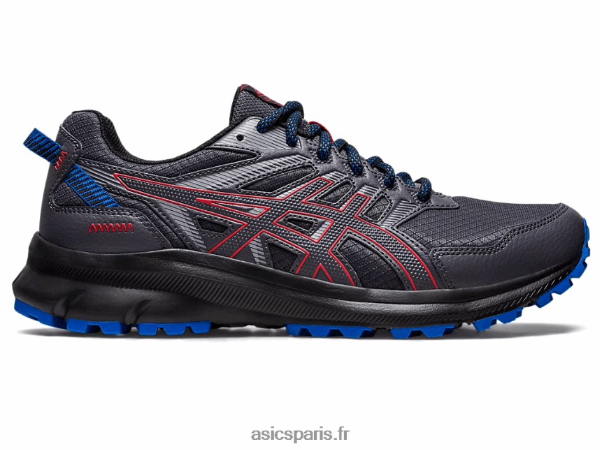 Hommes Asics éclaireur 2 BXL8B2390 gris porteur/rouge électrique