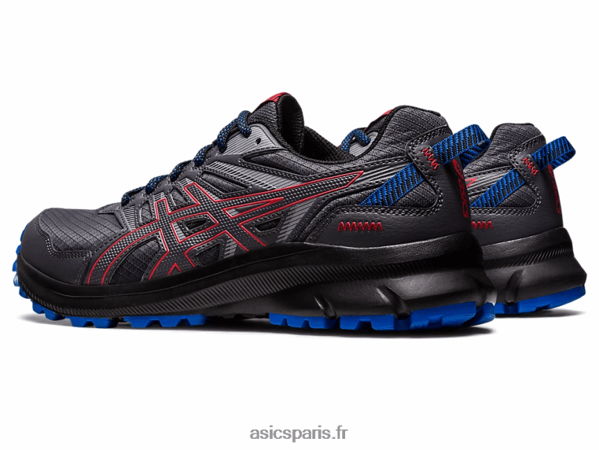 Hommes Asics éclaireur 2 BXL8B2390 gris porteur/rouge électrique